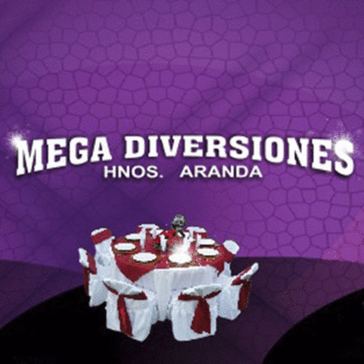 Logo de Mega diversiones Hnos. Aranda 